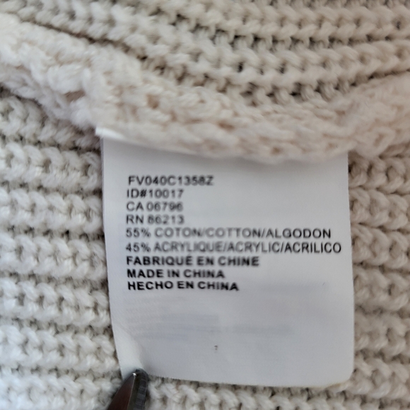 Tristan Elegant Batwing Acrylic Cotton-Blend Sweater - Picture 6 of 7